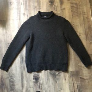J. Crew Lambswool Rolled Neck Sweater